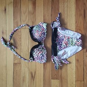 VS ruffle push-up swimsuit